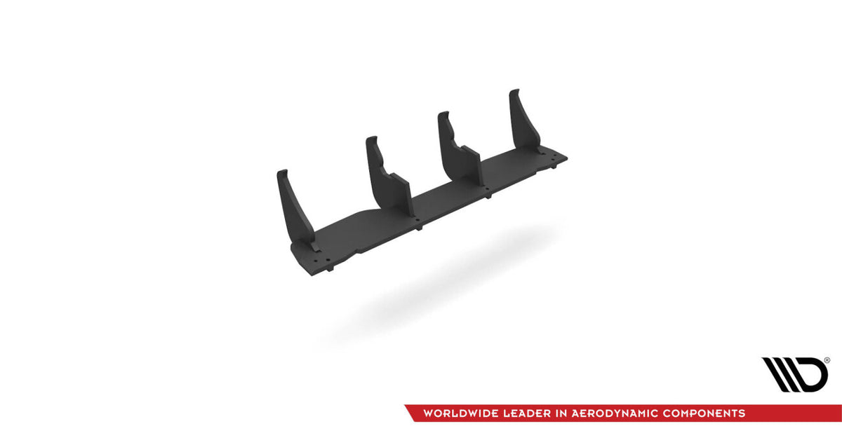 Street Pro Heckansatz Diffusor passend für Mercedes A W176 schwarz matt