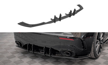 Street Pro Heckansatz Diffusor passend für Mercedes A35 AMG Hatchback Aero Pack W177 schwarz matt