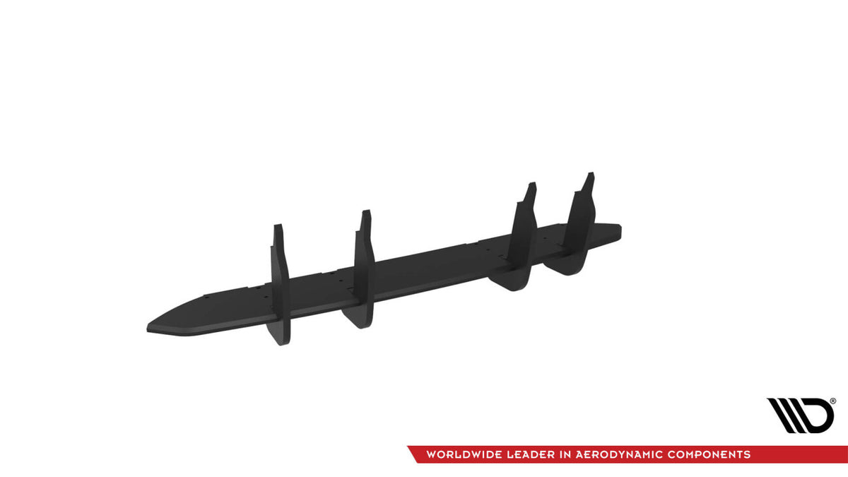Street Pro Heckansatz Diffusor passend für Mercedes-AMG A35 Hatchback W177 schwarz matt