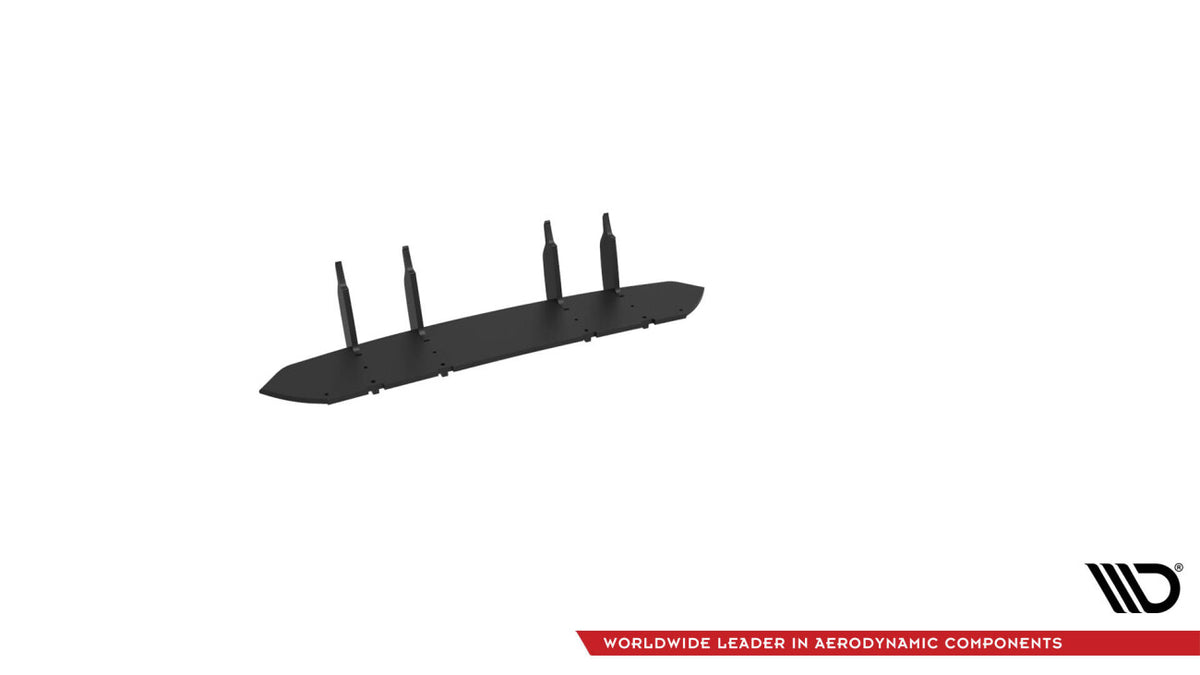 Street Pro Heckansatz Diffusor passend für Mercedes-AMG A35 Hatchback W177 schwarz matt
