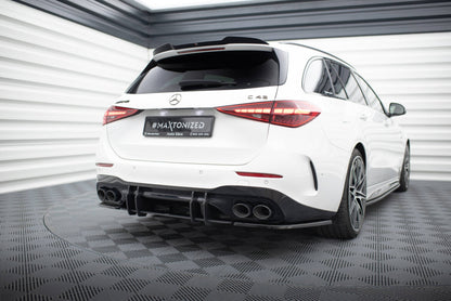 Street Pro Heckansatz Diffusor passend für Mercedes-AMG C 43 W206 schwarz matt