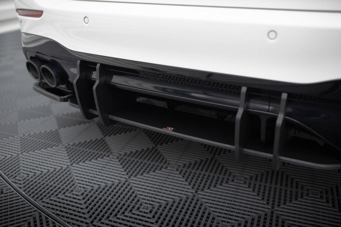 Street Pro Heckansatz Diffusor passend für Mercedes-AMG C 43 W206 schwarz matt