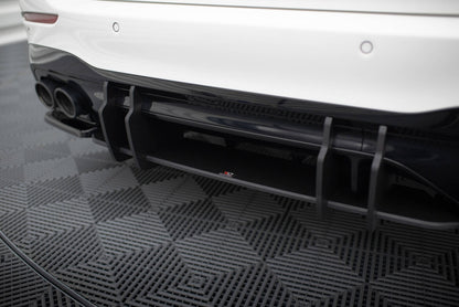 Street Pro Heckansatz Diffusor passend für Mercedes-AMG C 43 W206 schwarz matt