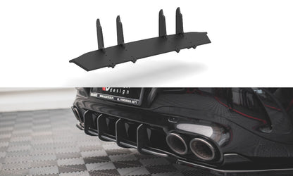 Street Pro Heckansatz Diffusor passend für Mercedes-AMG CLA 35 / 45 Aero C118 schwarz matt