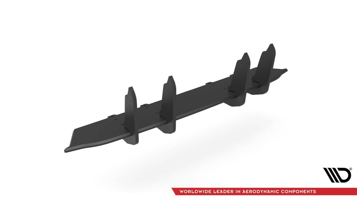 Street Pro Heckansatz Diffusor passend für Mercedes-AMG CLA 35 / 45 Aero C118 schwarz matt