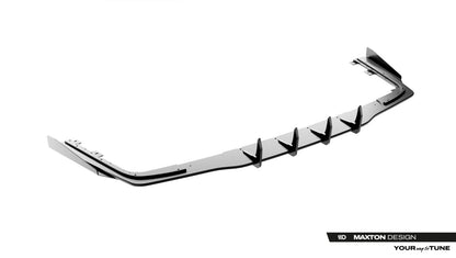 Street Pro Heckansatz Diffusor passend für Mercedes-AMG CLE 53 Aero C236 schwarz matt + Hochglanz Flaps