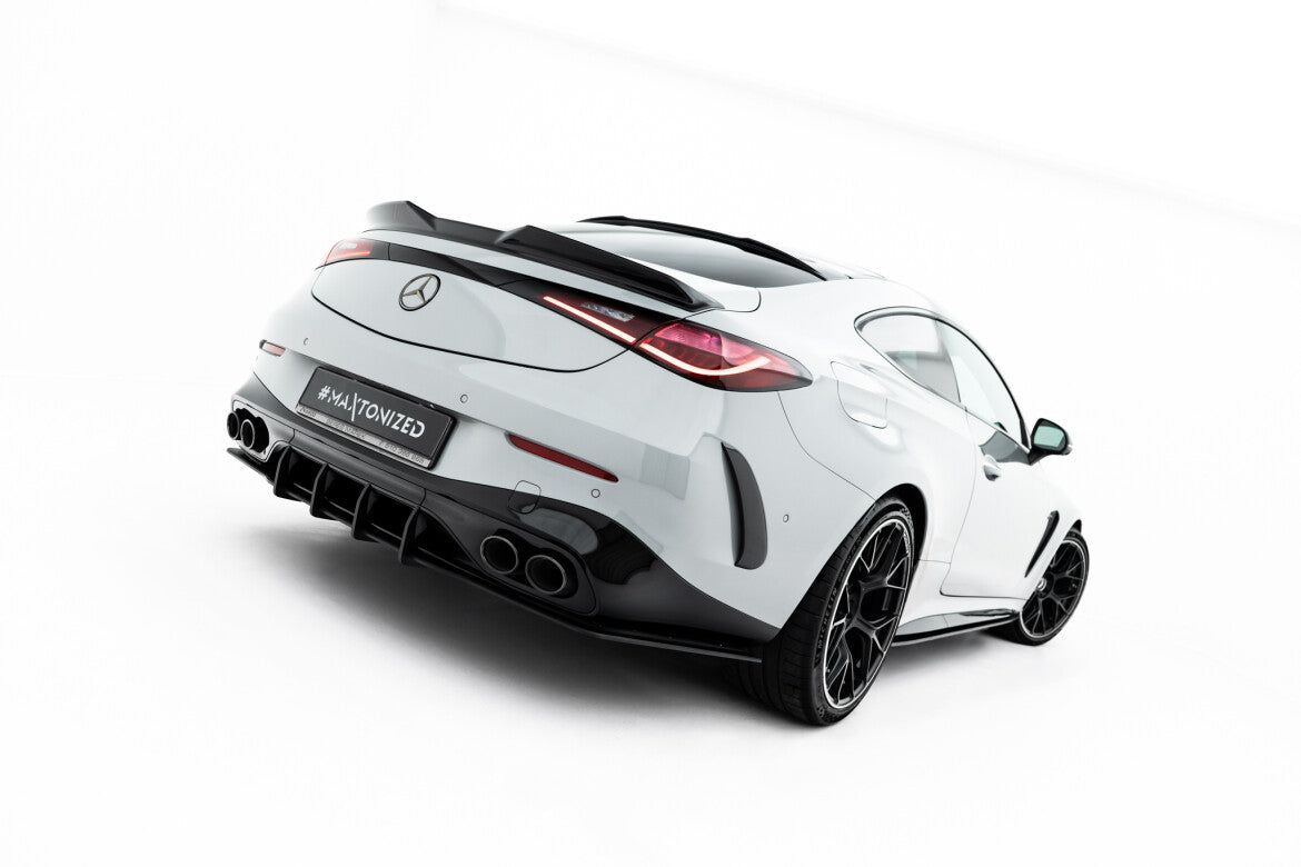 Street Pro Heckansatz Diffusor passend für Mercedes-AMG CLE 53 Aero C236 schwarz matt