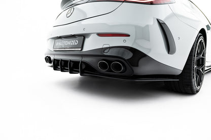 Street Pro Heckansatz Diffusor passend für Mercedes-AMG CLE 53 Aero C236 schwarz matt