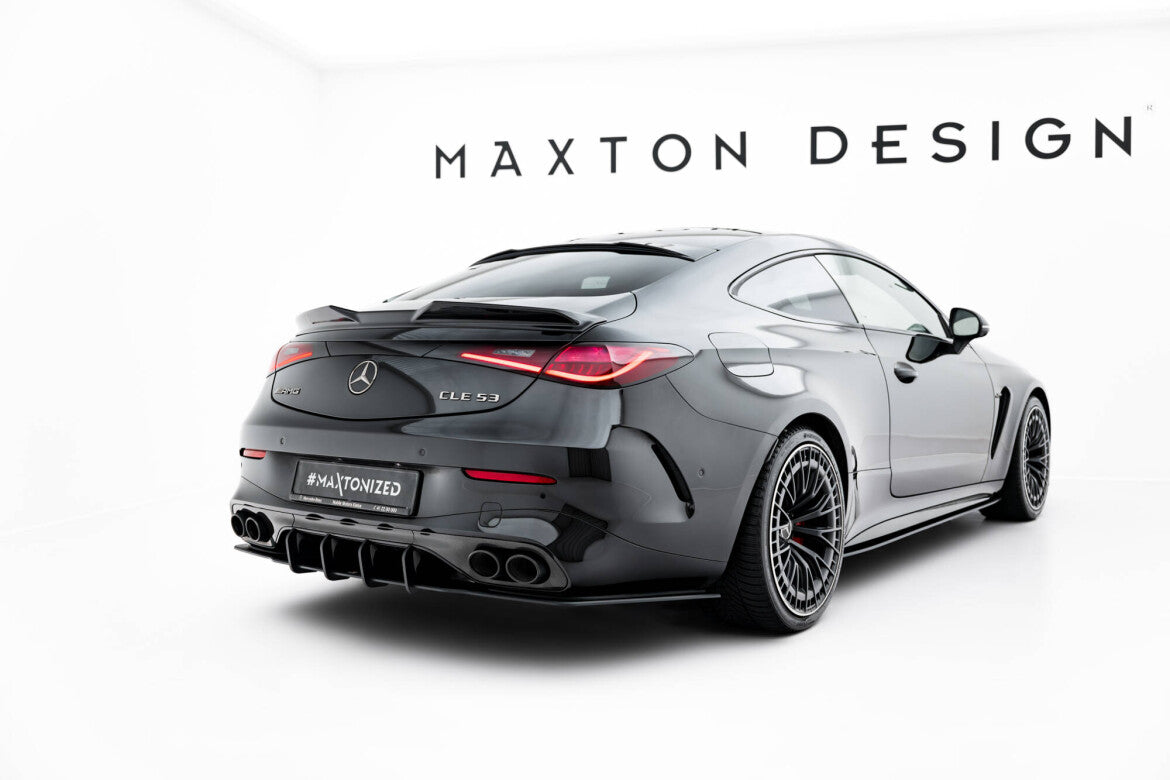 Street Pro Heckansatz Diffusor passend für Mercedes-AMG CLE 53 C236 schwarz matt