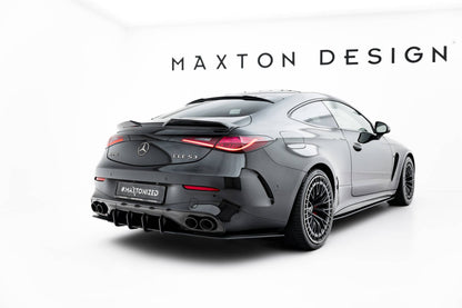Street Pro Heckansatz Diffusor passend für Mercedes-AMG CLE 53 C236 schwarz matt