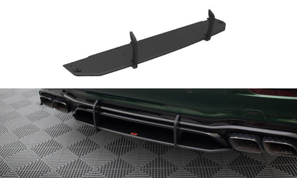 Street Pro Heckansatz Diffusor passend für Mercedes-AMG E63 W213 FL schwarz matt