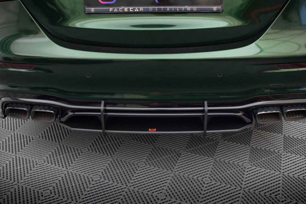 Street Pro Heckansatz Diffusor passend für Mercedes-AMG E63 W213 FL schwarz matt