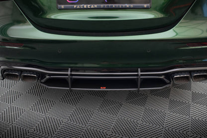 Street Pro Heckansatz Diffusor passend für Mercedes-AMG E63 W213 FL schwarz matt