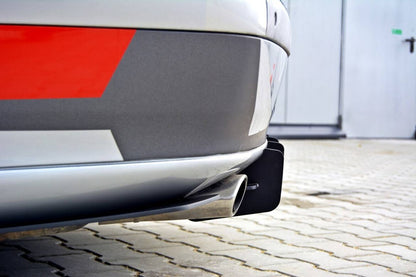 Street Pro Heckansatz Diffusor passend für Mercedes CL C215 schwarz matt