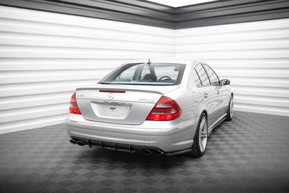 Street Pro Heckansatz Diffusor passend für Mercedes E 55 AMG W211 schwarz matt