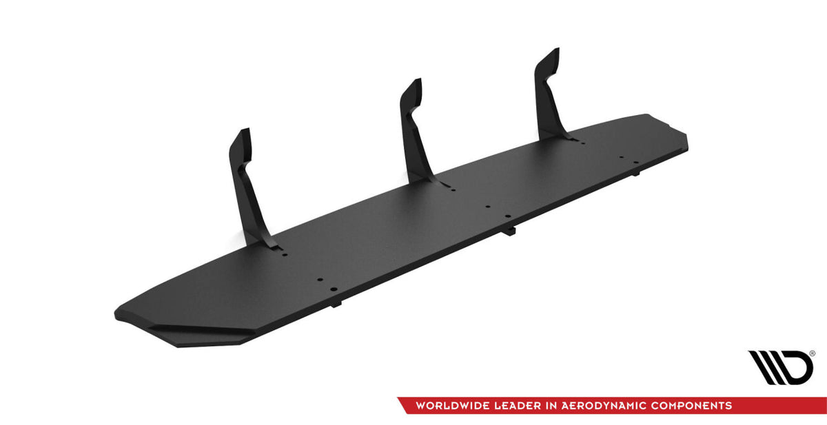 Street Pro Heckansatz Diffusor passend für Mercedes E63 AMG Kombi/Limousine S213/W213 schwarz matt