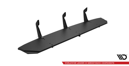 Street Pro Heckansatz Diffusor passend für Mercedes E63 AMG Kombi/Limousine S213/W213 schwarz matt