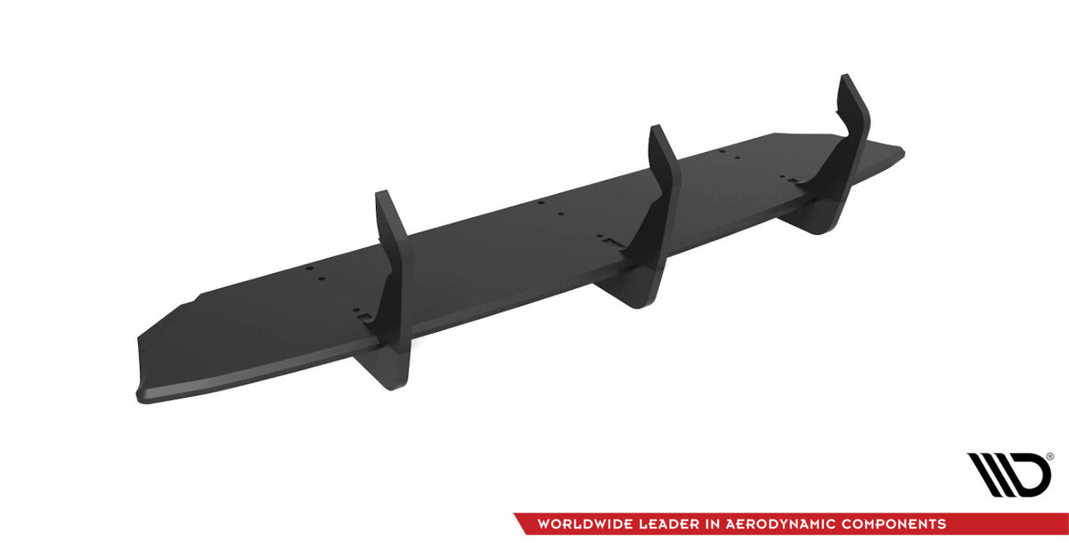 Street Pro Heckansatz Diffusor passend für Mercedes E63 AMG Kombi/Limousine S213/W213 schwarz matt