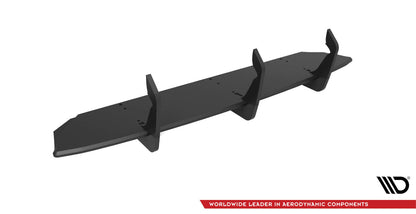 Street Pro Heckansatz Diffusor passend für Mercedes E63 AMG Kombi/Limousine S213/W213 schwarz matt