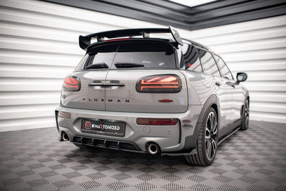 Street Pro Heckansatz Diffusor passend für Mini Cooper Clubman John Cooper Works F54 FL schwarz matt