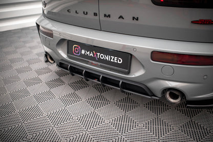 Street Pro Heckansatz Diffusor passend für Mini Cooper Clubman John Cooper Works F54 FL schwarz matt