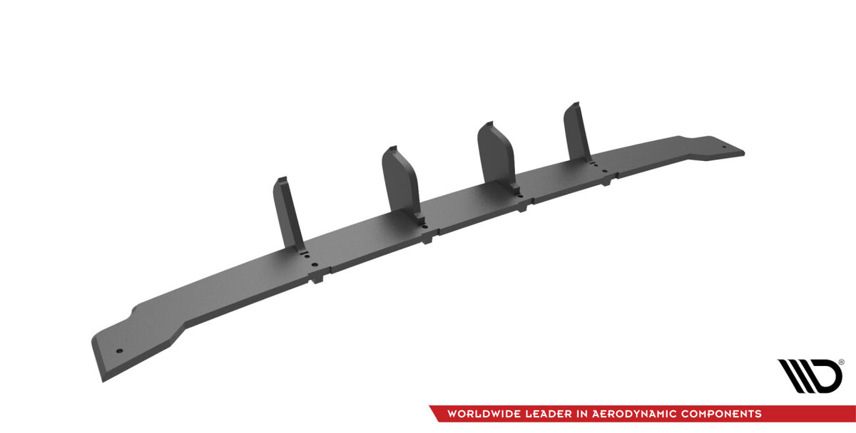 Street Pro Heckansatz Diffusor passend für Mini Cooper Clubman John Cooper Works F54 FL schwarz matt