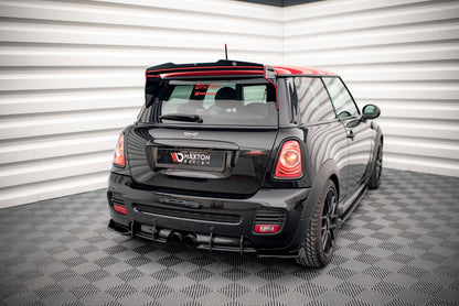 Street Pro Heckansatz Diffusor passend für Mini Cooper John Cooper Works R56 schwarz matt