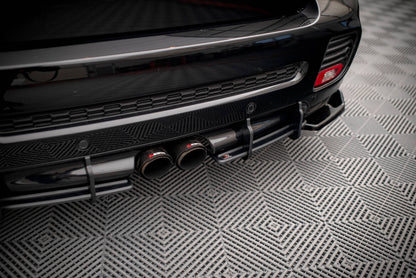 Street Pro Heckansatz Diffusor passend für Mini Cooper John Cooper Works R56 schwarz matt