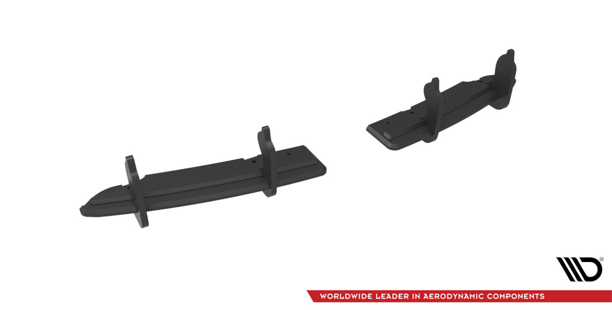 Street Pro Heckansatz Diffusor passend für Mini Cooper John Cooper Works R56 schwarz matt