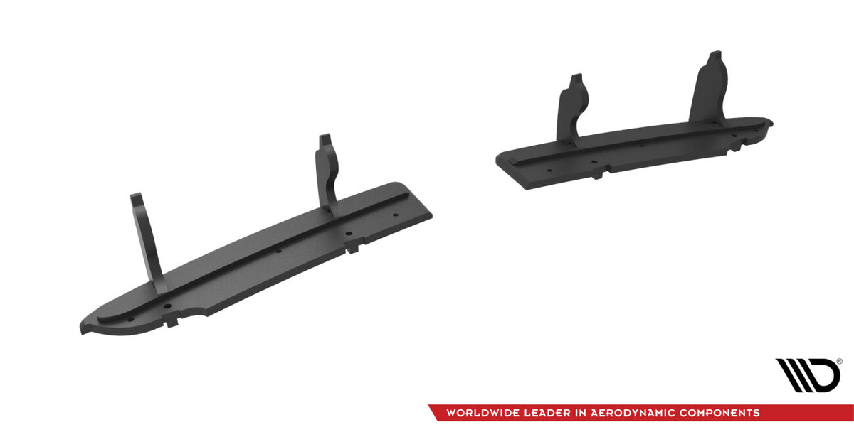 Street Pro Heckansatz Diffusor passend für Mini Cooper John Cooper Works R56 schwarz matt