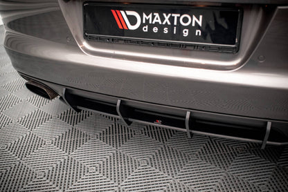 Street Pro Heckansatz Diffusor passend für Porsche Panamera / Panamera Diesel 970 schwarz matt