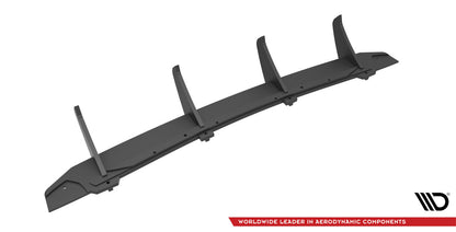 Street Pro Heckansatz Diffusor passend für Porsche Panamera / Panamera Diesel 970 schwarz matt