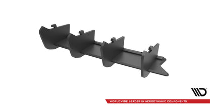 Street Pro Heckansatz Diffusor passend für Seat Ateca Mk1 schwarz matt