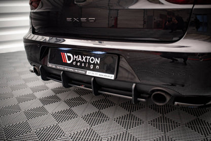 Street Pro Heckansatz Diffusor passend für Seat Exeo schwarz matt