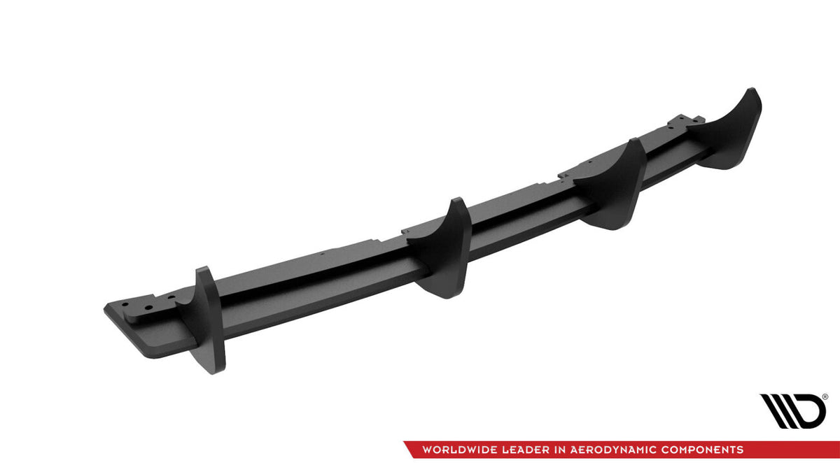 Street Pro Heckansatz Diffusor passend für Seat Exeo schwarz matt