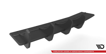 Street Pro Heckansatz Diffusor passend für Seat Ibiza CUPRA Mk3 schwarz matt