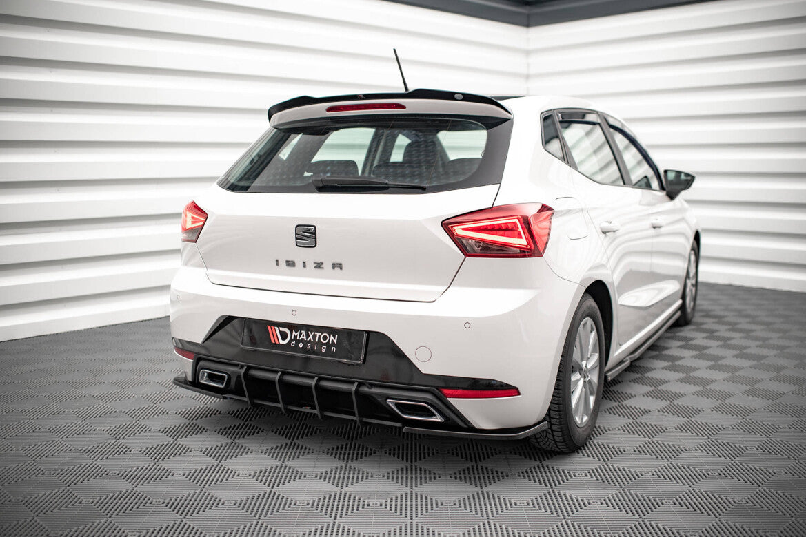 Street Pro Heckansatz Diffusor passend für Seat Ibiza FR/ Standard Mk5 schwarz matt