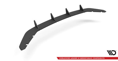 Street Pro Heckansatz Diffusor passend für Seat Leon Hatchback Mk3 schwarz matt