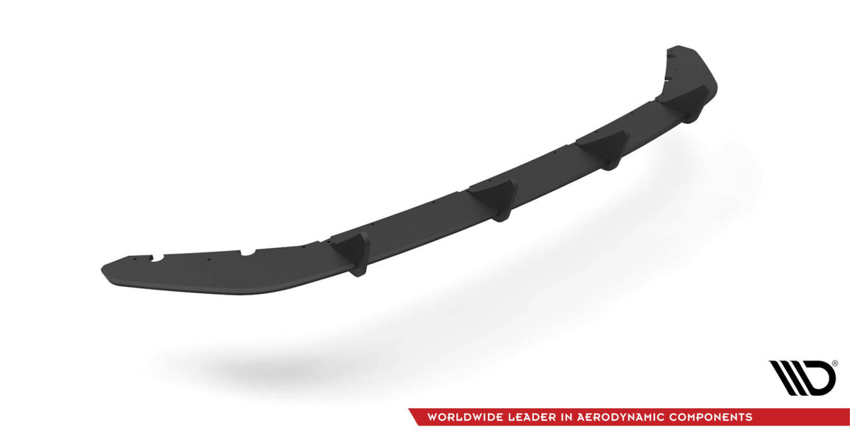Street Pro Heckansatz Diffusor passend für Seat Leon Hatchback Mk3 schwarz matt