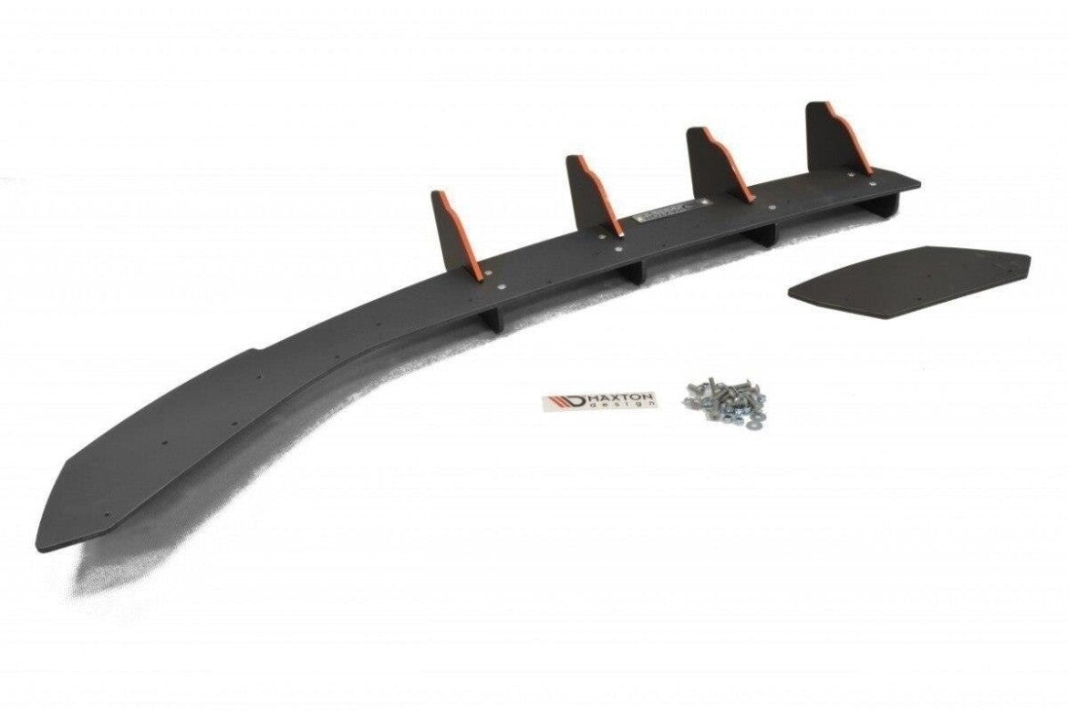 Street Pro Heckansatz Diffusor passend für Seat Leon III FR schwarz matt