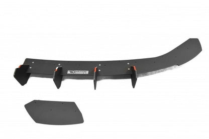 Street Pro Heckansatz Diffusor passend für Seat Leon III FR schwarz matt