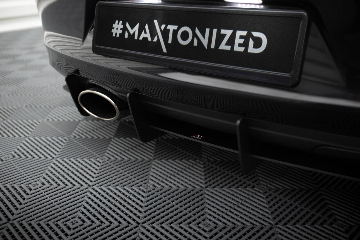 Street Pro Heckansatz Diffusor passend für Seat Leon Mk1 CUPRA schwarz matt