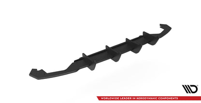 Street Pro Heckansatz Diffusor passend für Skoda Octavia Mk4 schwarz matt