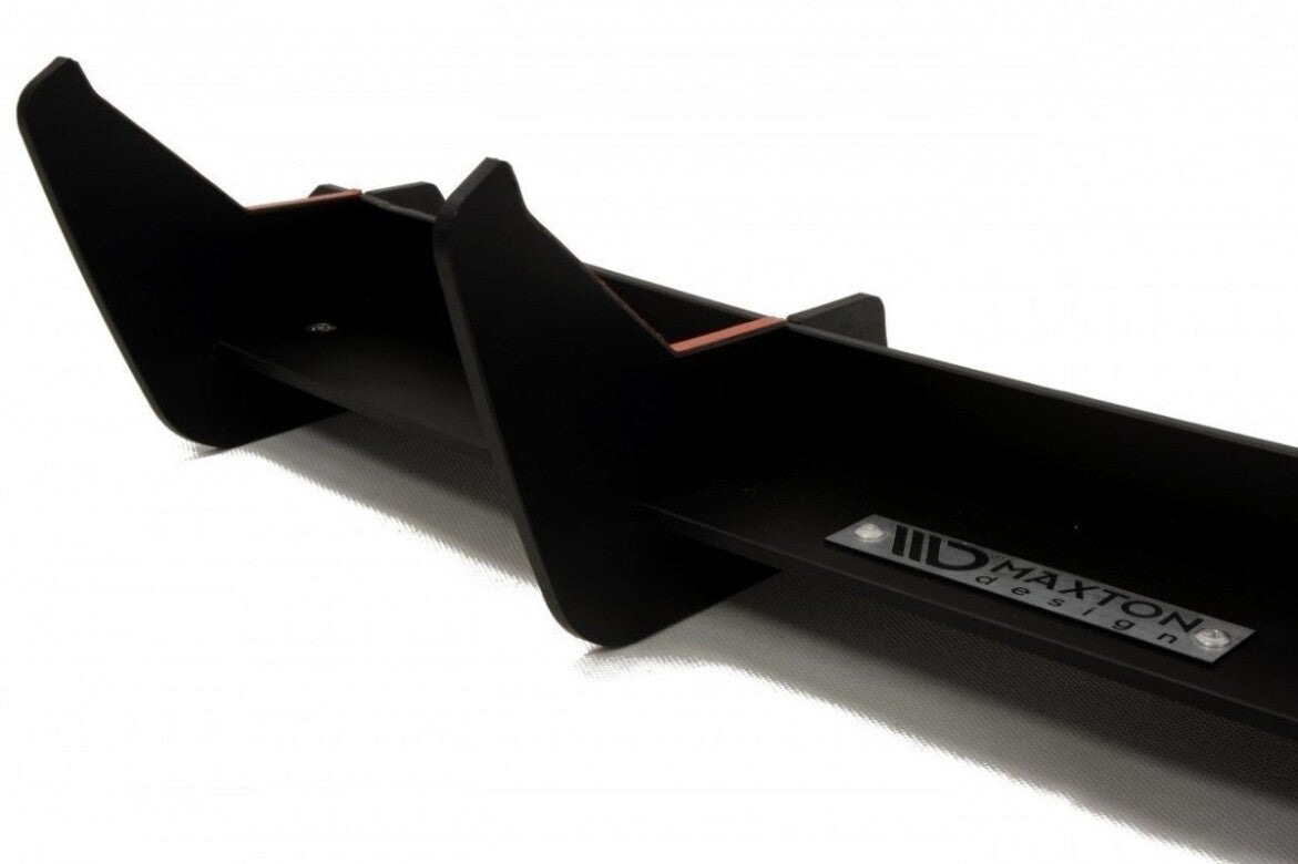 Street Pro Heckansatz Diffusor passend für Skoda Octavia RS Mk3 / Mk3 FL Hatchback / Kombi schwarz matt