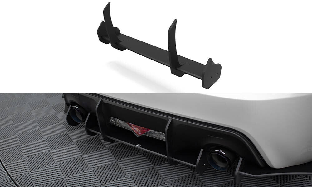 Street Pro Heckansatz Diffusor passend für Subaru BRZ Mk1 / Mk1 FL schwarz matt