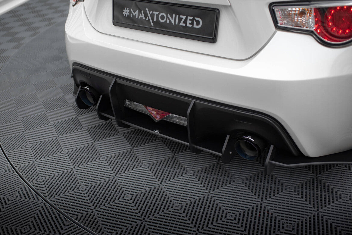 Street Pro Heckansatz Diffusor passend für Subaru BRZ Mk1 / Mk1 FL schwarz matt