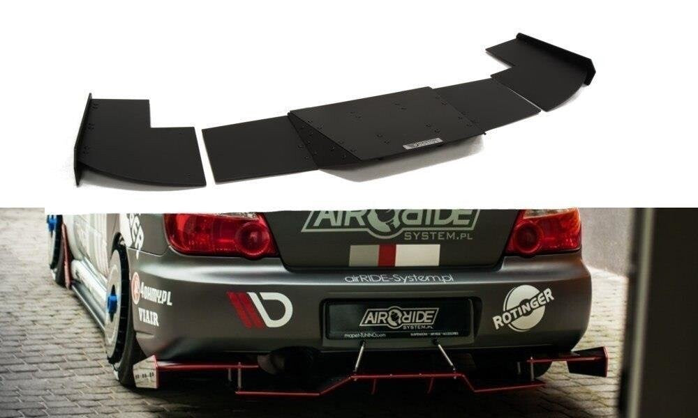 Street Pro Heckansatz Diffusor passend für Subaru Impreza WRX STI (BLOBEYE) schwarz matt