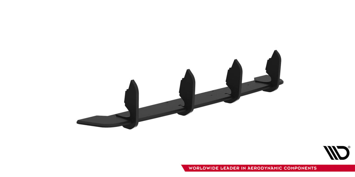 Street Pro Heckansatz Diffusor passend für Subaru Impreza WRX STI Mk3 FL schwarz matt