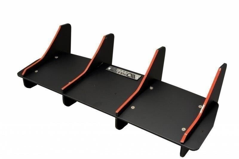 Street Pro Heckansatz Diffusor passend für Subaru Impreza WRX STI Mk3 schwarz matt