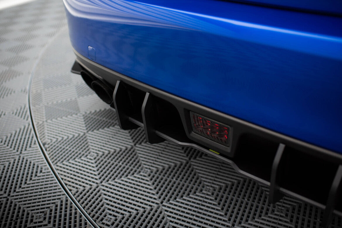 Street Pro Heckansatz Diffusor passend für Subaru WRX STI Mk1 schwarz matt